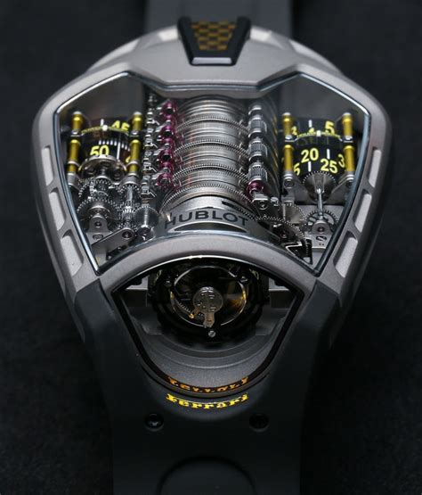 hublot ferrari yellow price|Hublot laferrari watch.